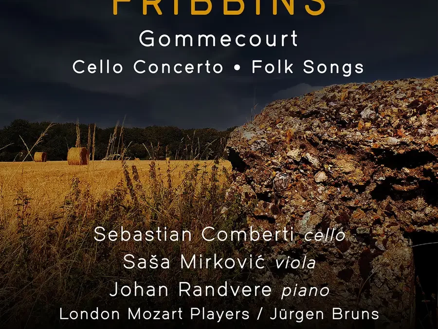 New Album: Cello Concerto · Gommecourt · Folk Songs